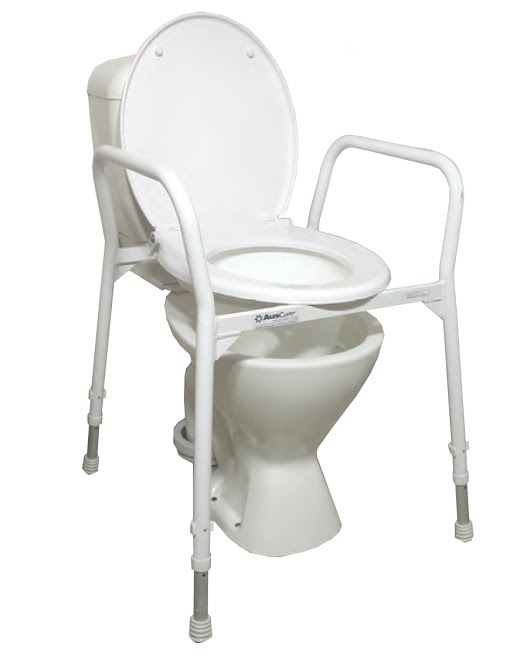 Over Toilet Aid Aluminium Auscare Long Jetty Mobility CentreLong