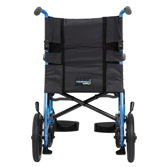 Strongback Excursion 12 Folding Transport Wheelchair — Mobility Nest