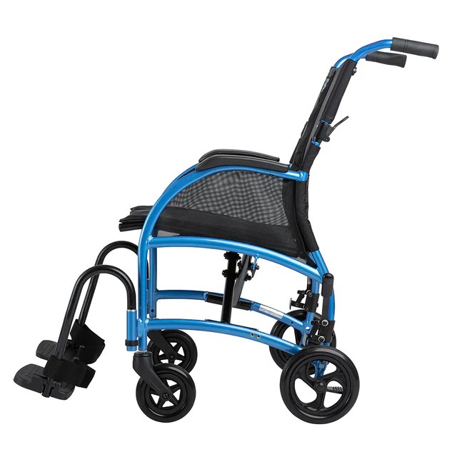 Strongback Excursion 8 Folding Transport Wheelchair — Mobility Nest