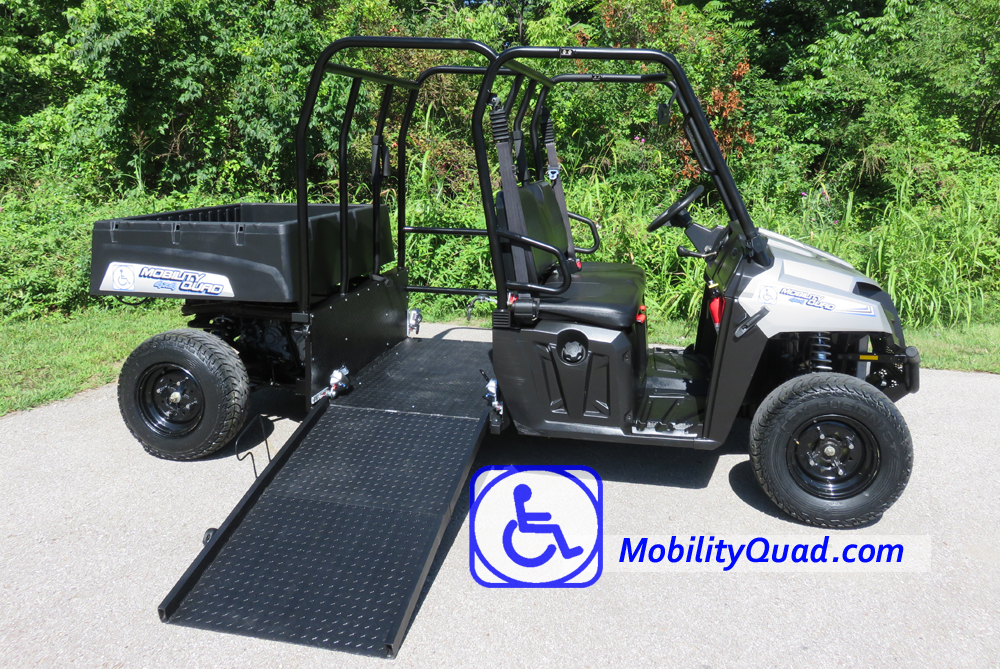 Mobility Quad, Handicapped all terrain wheelchair vehicle