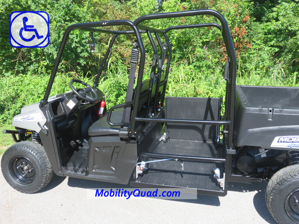 Mobility Quad, Handicapped all terrain wheelchair vehicle