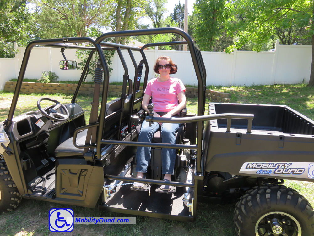 Mobility Quad, Handicapped all terrain wheelchair vehicle