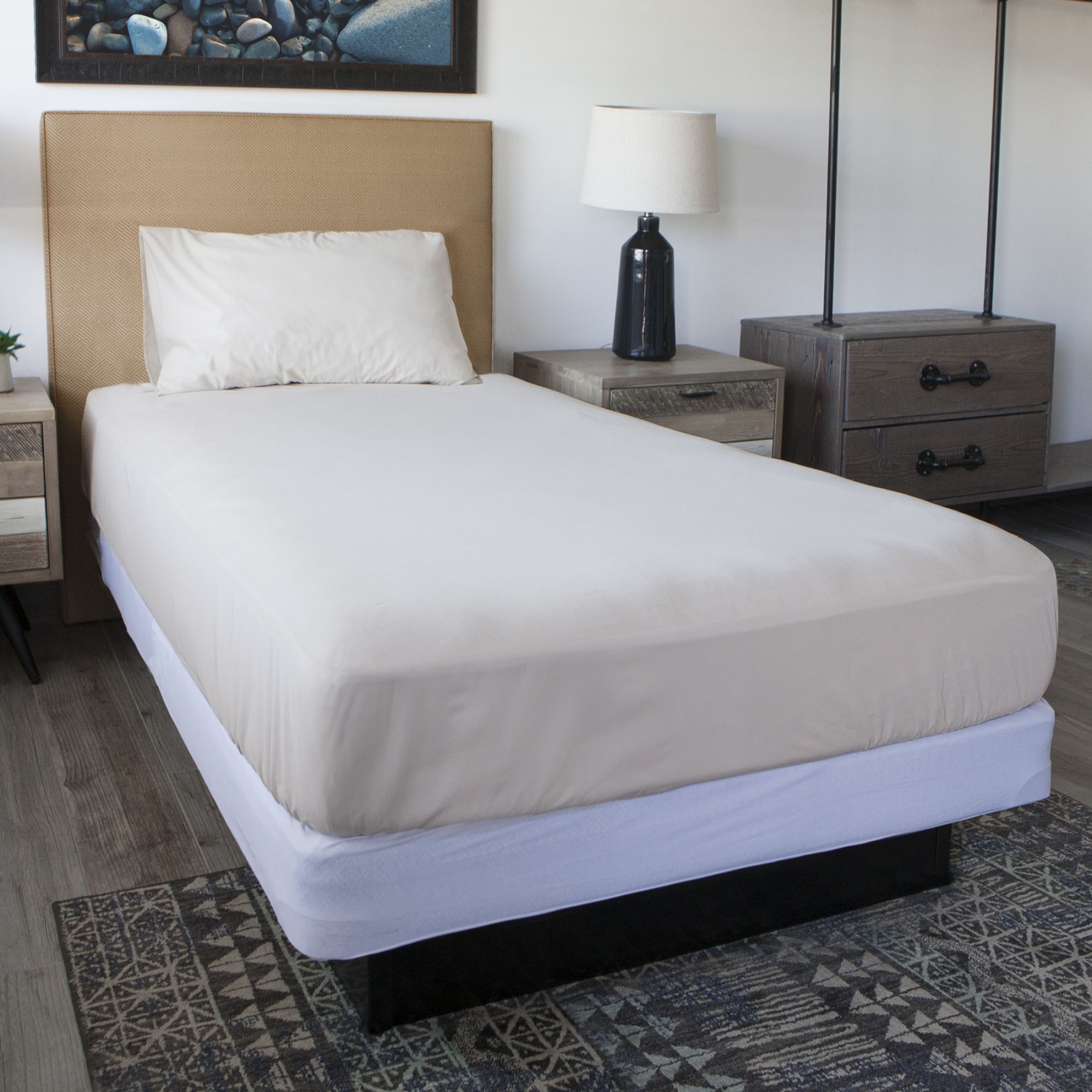 Conni Waterproof Mattress Protector King Single Mobility Zone