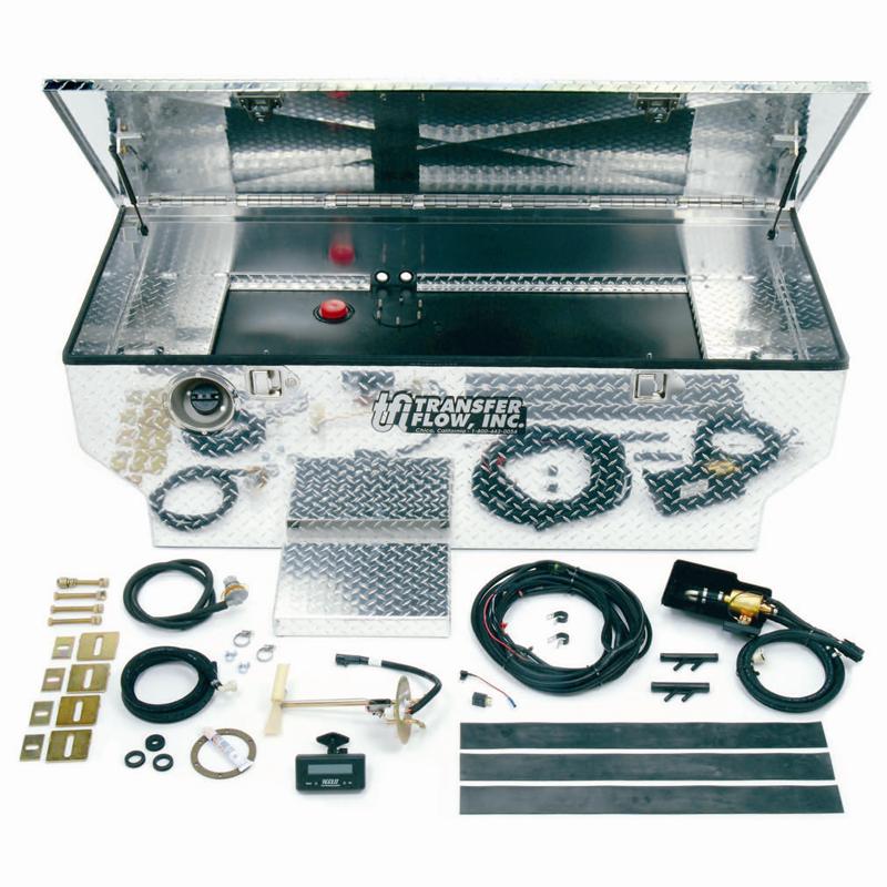 Tool Box and Fuel Tank Combo Mobile Living Truck and SUV Accessories