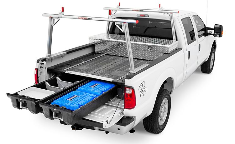 DECKED STORAGE SYSTEM Mobile Living Truck and SUV Accessories