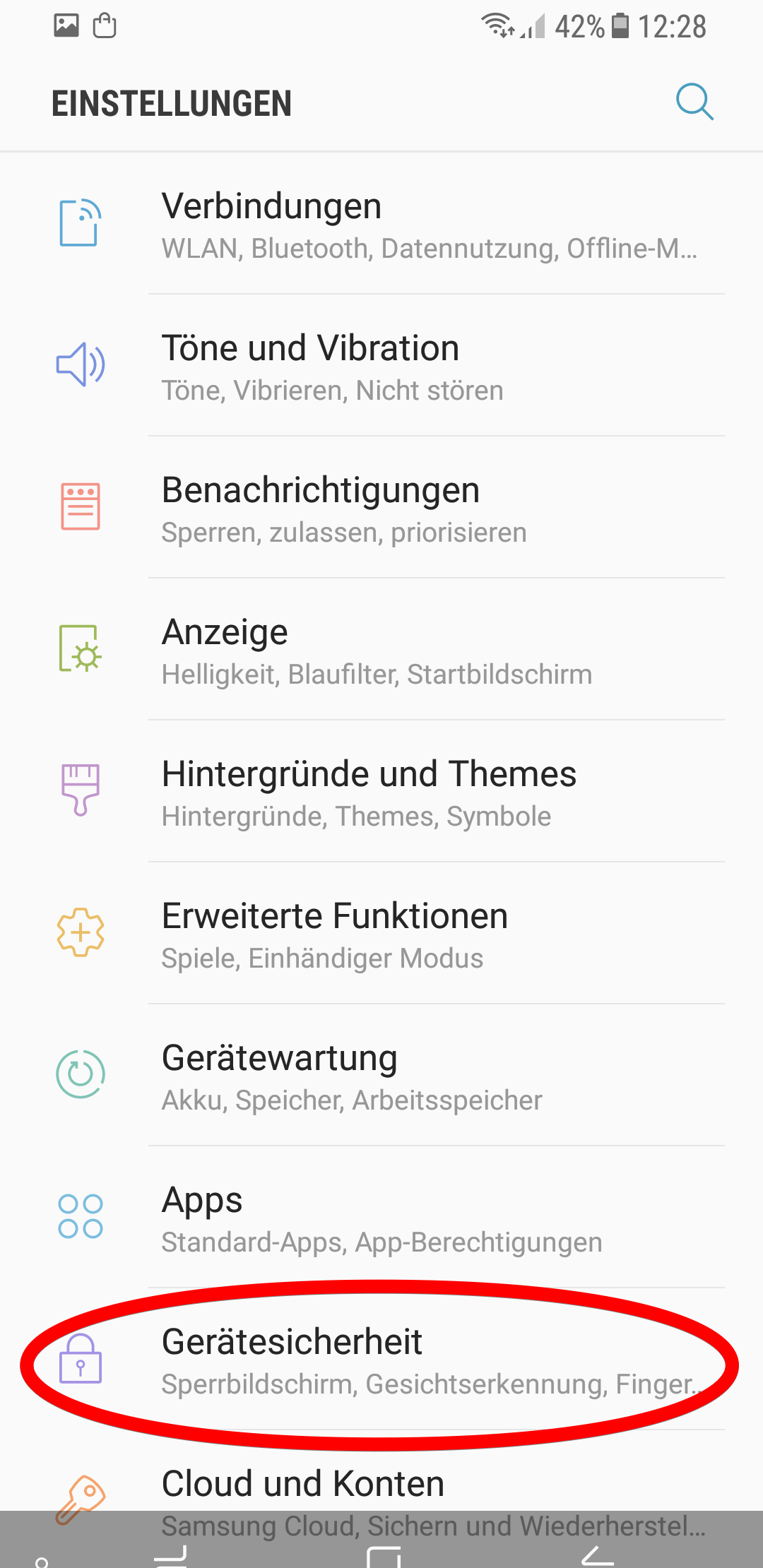 Bildschirmsperre Vergessen Samsung
