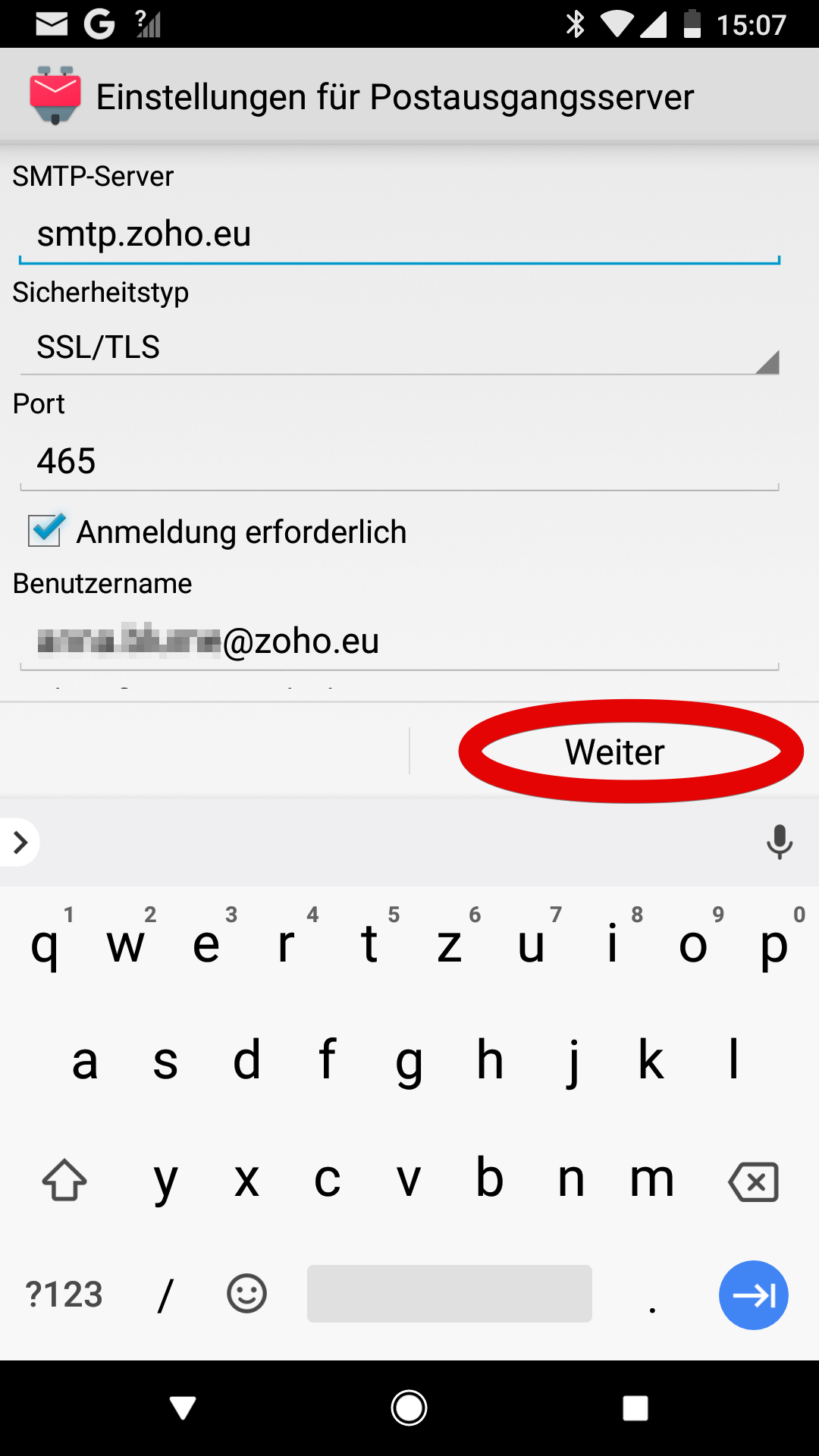 So richten Sie die datensichere MailApp K9 Mail ein