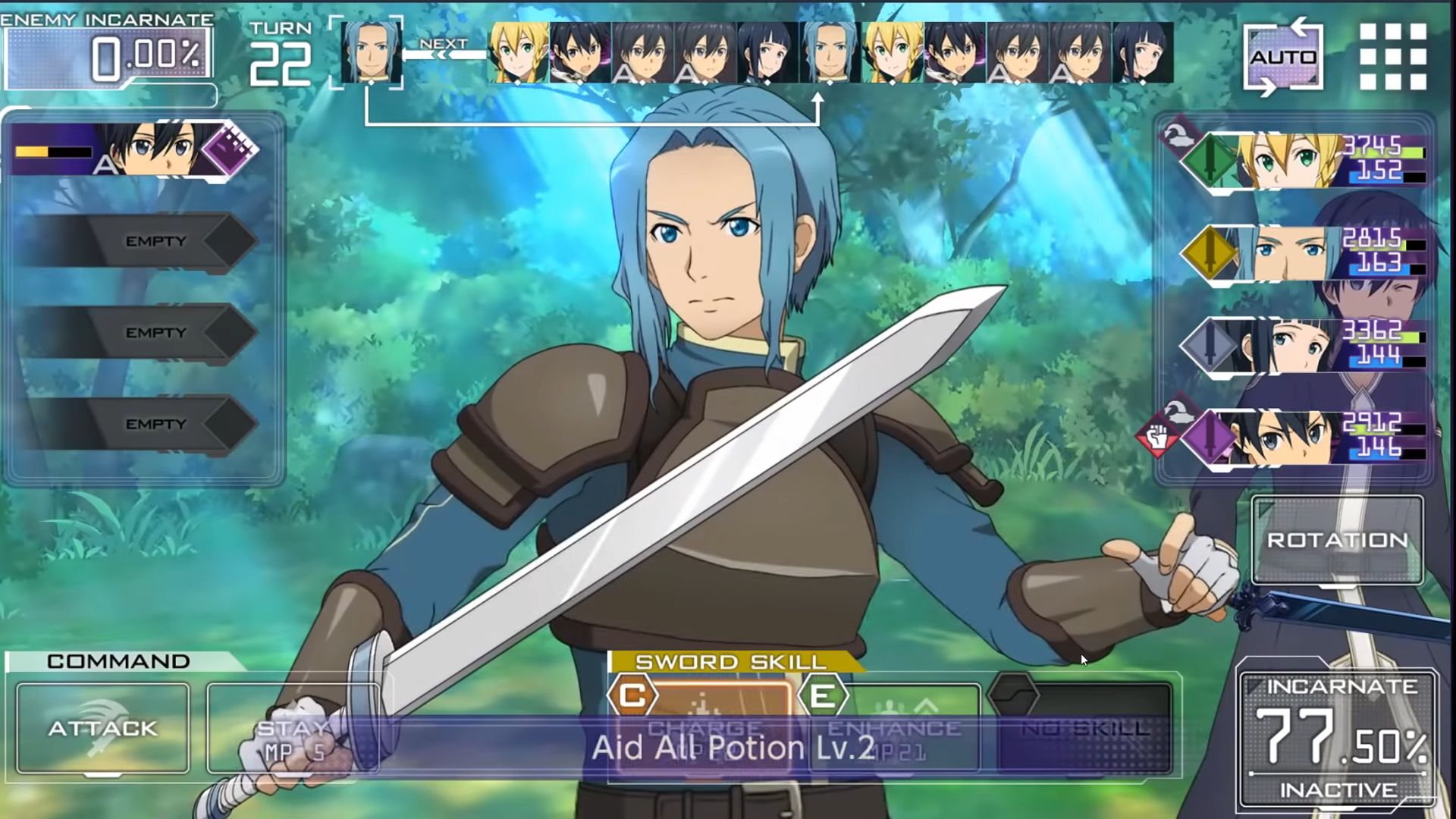 Download game Sword Art Online Alicization Rising Steel for Android