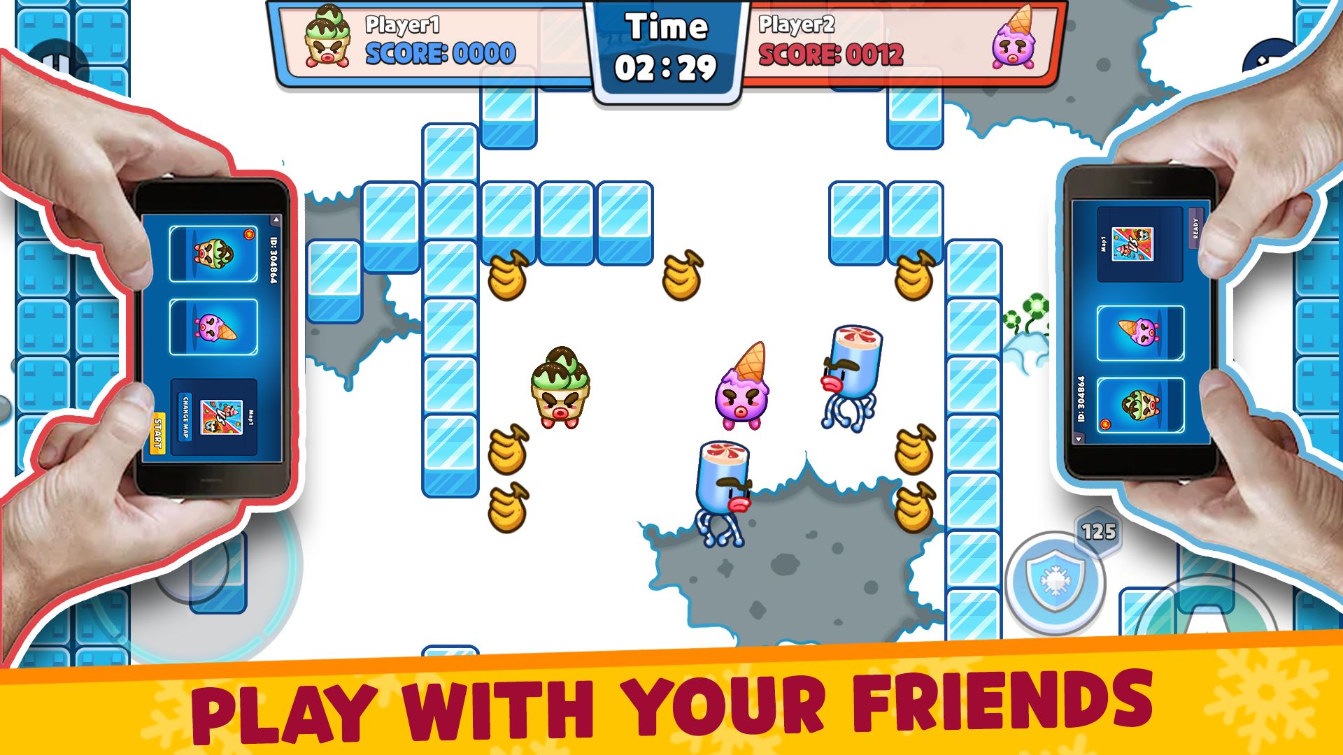 Download game Fruit Ice Cream 2 Ice cream war Maze Game for Android