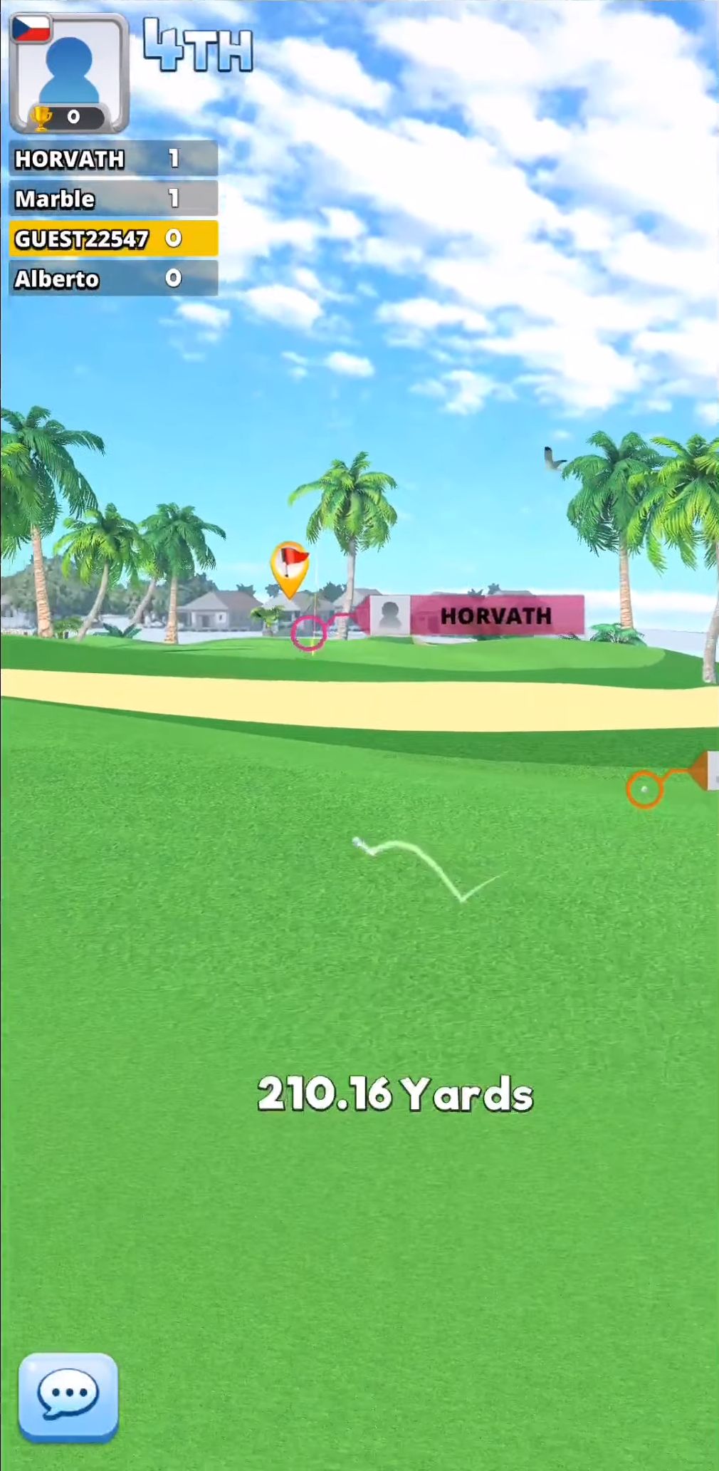 Download game Extreme Golf 4 Player Battle for Android free