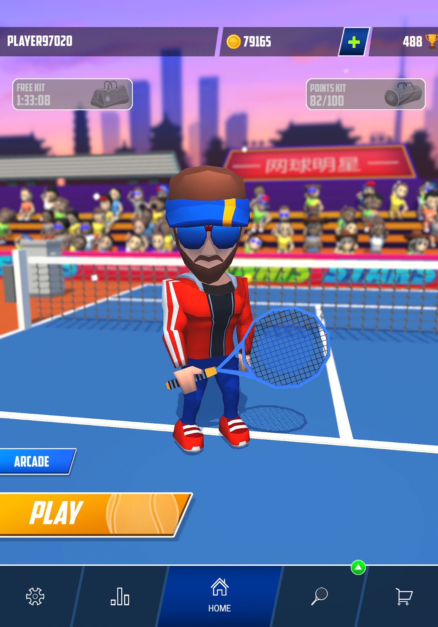 Download game Tennis Stars Ultimate Clash for Android free