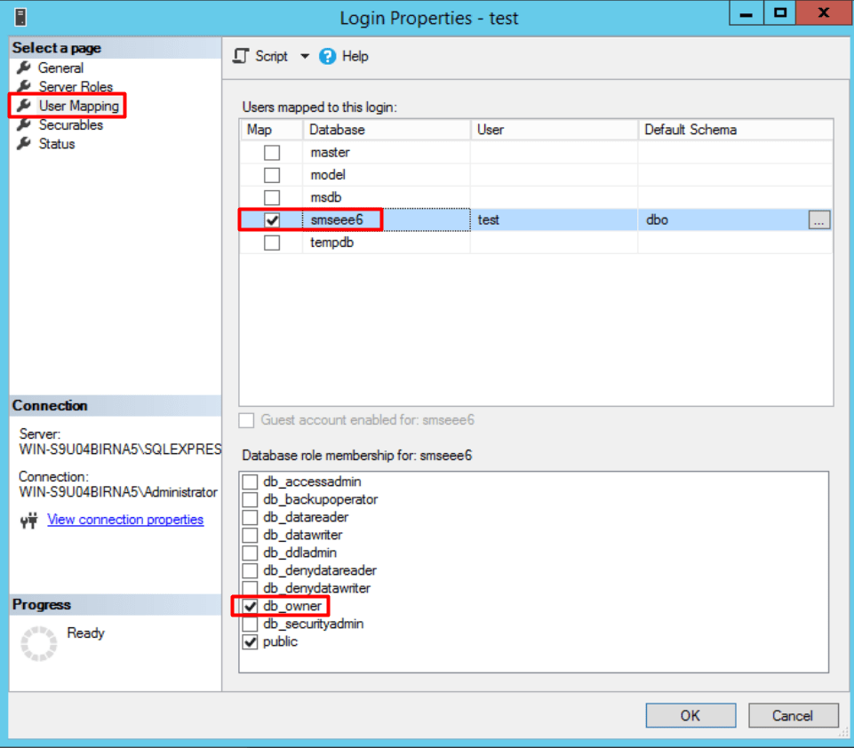 How to Solve “Cannot open database (MS SQL Server) requested by login