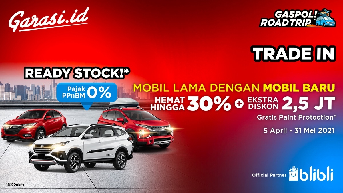 Mobil Baru Ready Stock, Kolaborasi