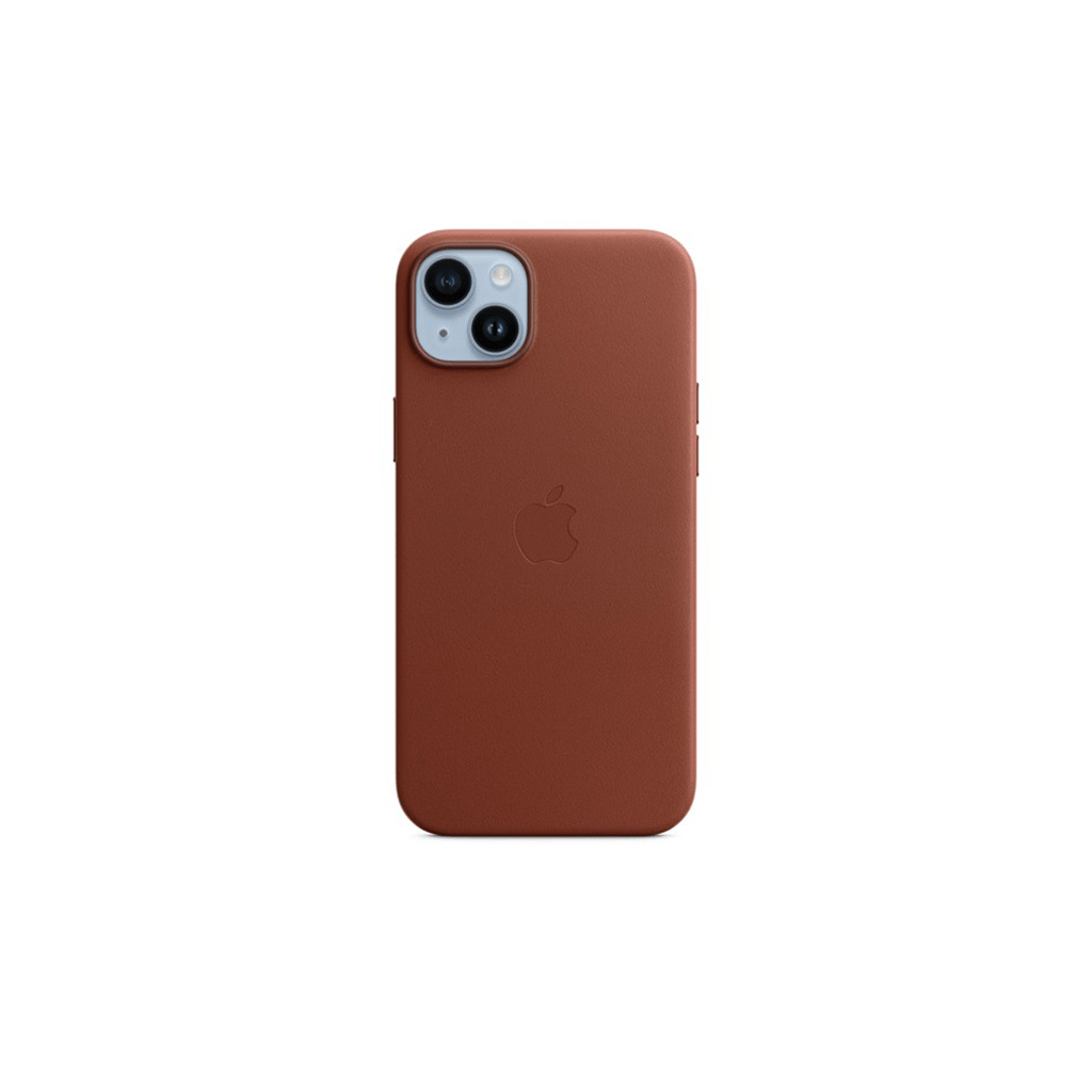 Apple iPhone 14 Plus Leather case with MagSafe Umber Mobix