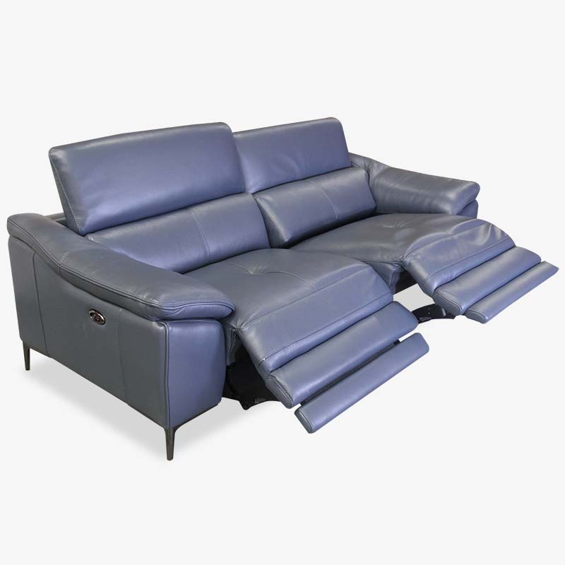 Leather Power Reclining Loveseat Tuscon Mobler Furniture Edmonton