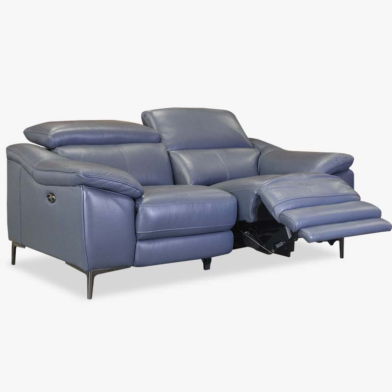 Leather Power Reclining Loveseat Tuscon Mobler Furniture Edmonton