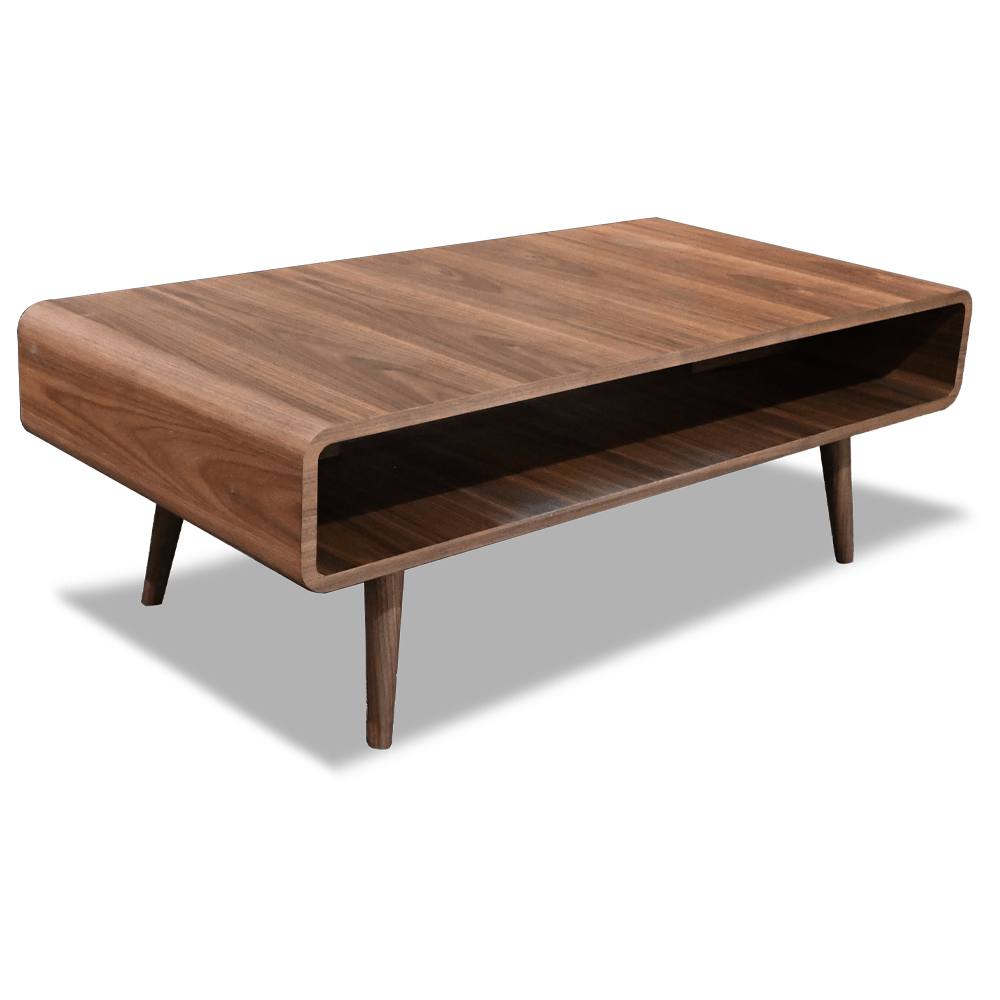 Walnut Coffee Table Emmett Mobler Furniture Edmonton