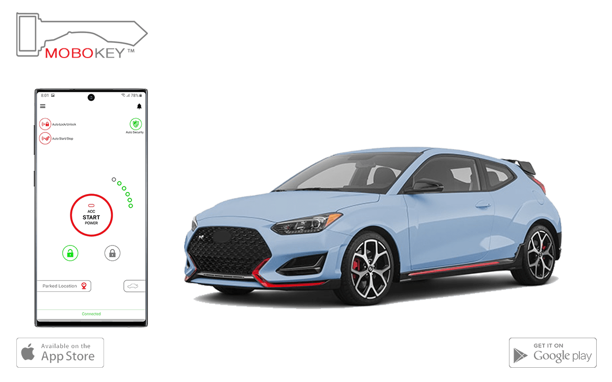 MoboKey A remote starter via smartphone MoboKey