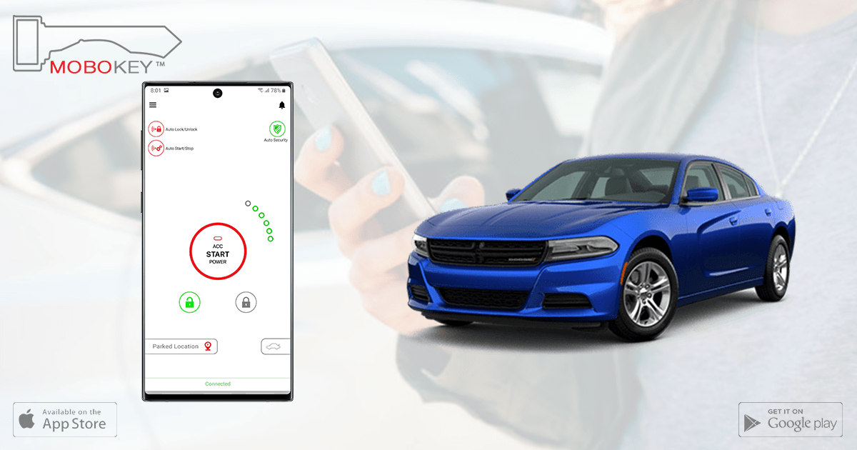 Remote Car Starter using Bluetooth MoboKey