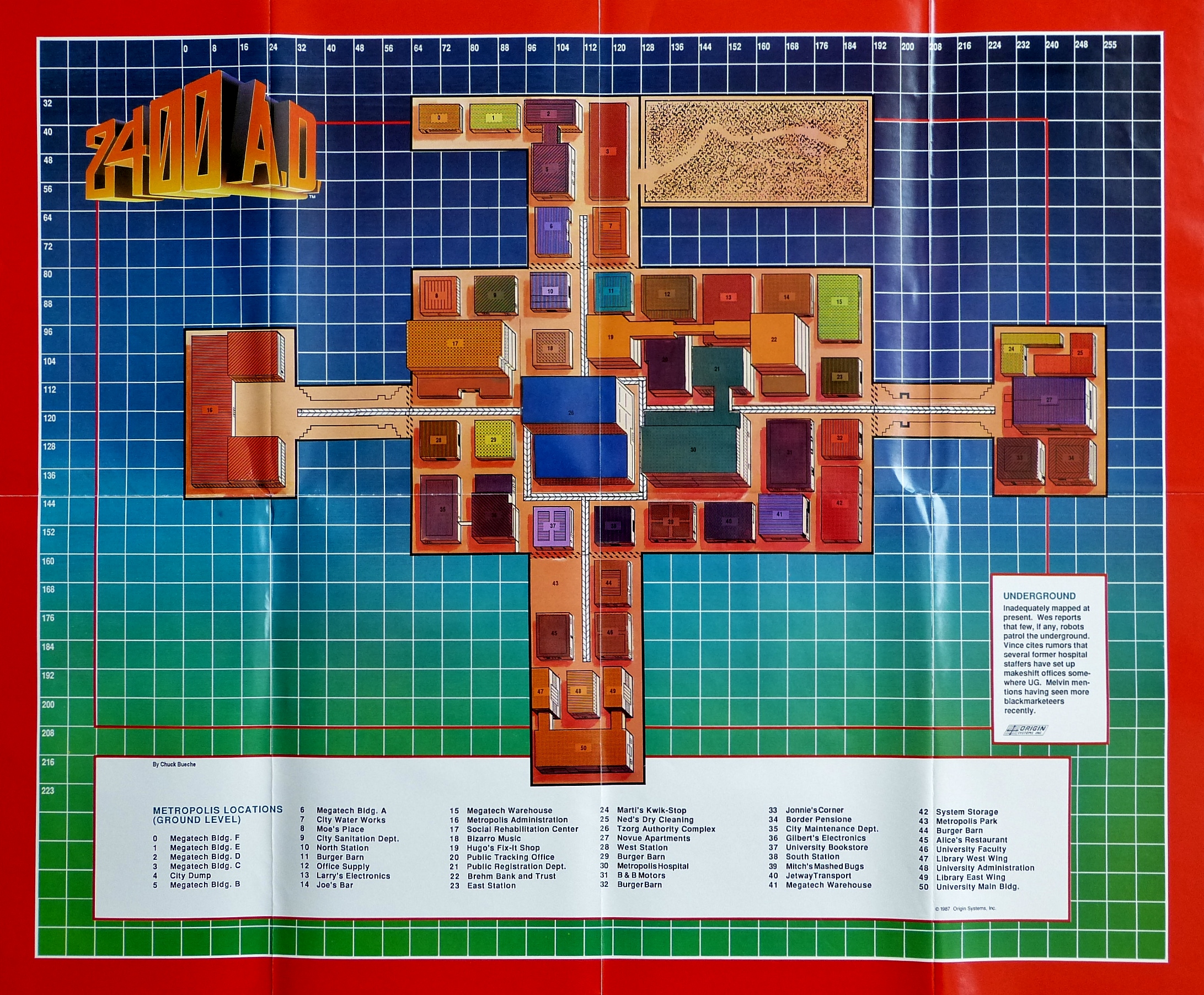 Computer Game Museum Display Case 2400 A.D.
