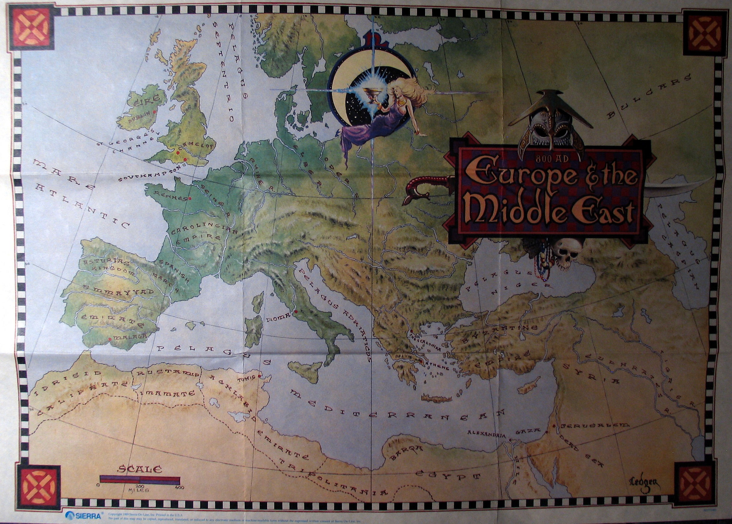 Pain Points De Carte Camelot Computer Game Museum Display Case Conquests of Camelot The Search