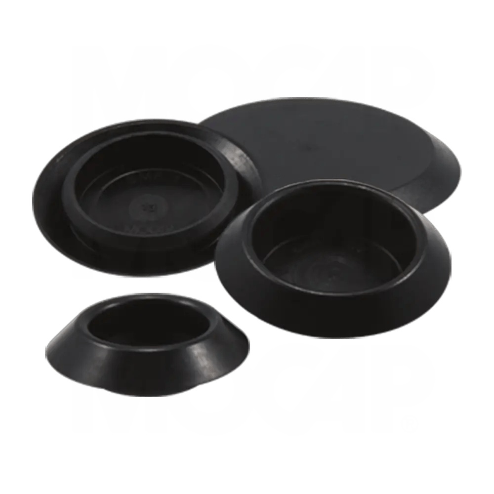 Recessed Sheet Metal Finishing Hole Plugs for Standard Hole Sizes MOCAP