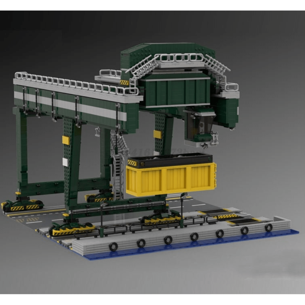 Train Container Crane MOC72094 Technic With 3669 Pieces MOC Brick Land