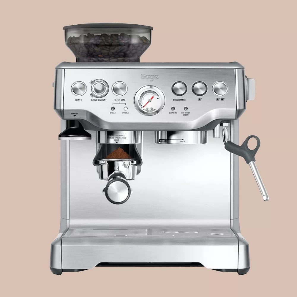 Sage The Barista Express SES875, Brushed Stainless Steel Moccatime