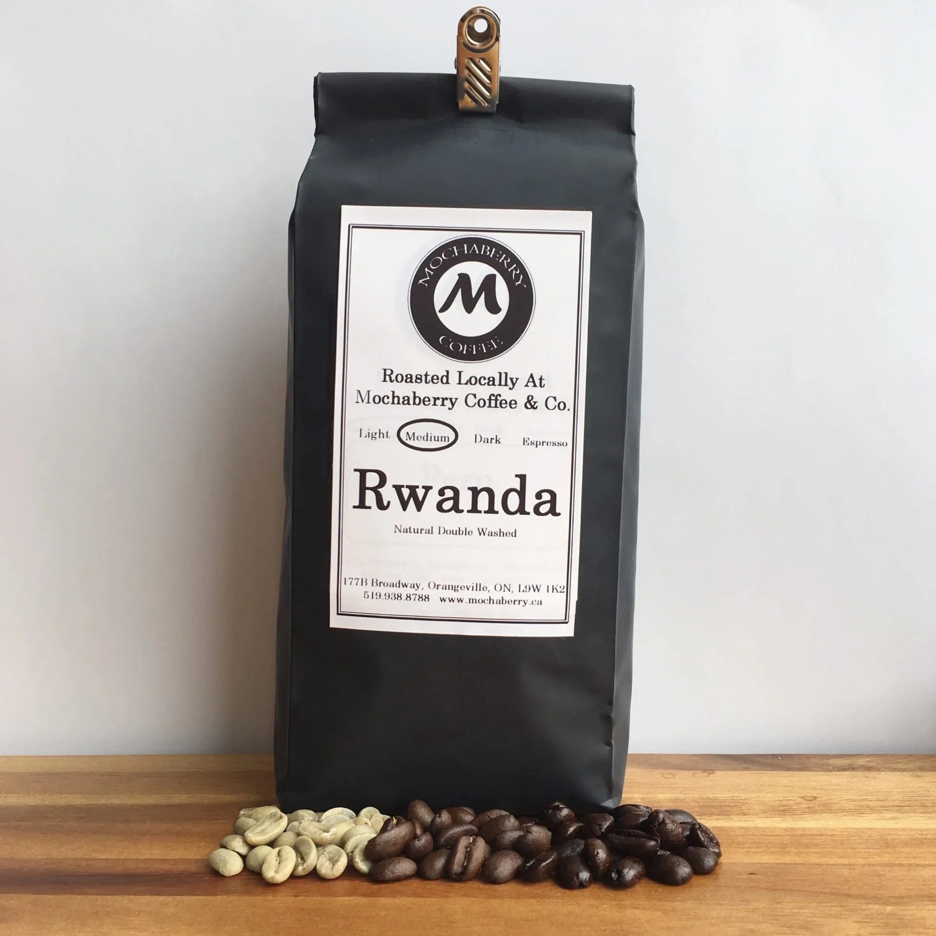 Rwanda Coffee Mochaberry 100 Arabica Medium To Dark Roast