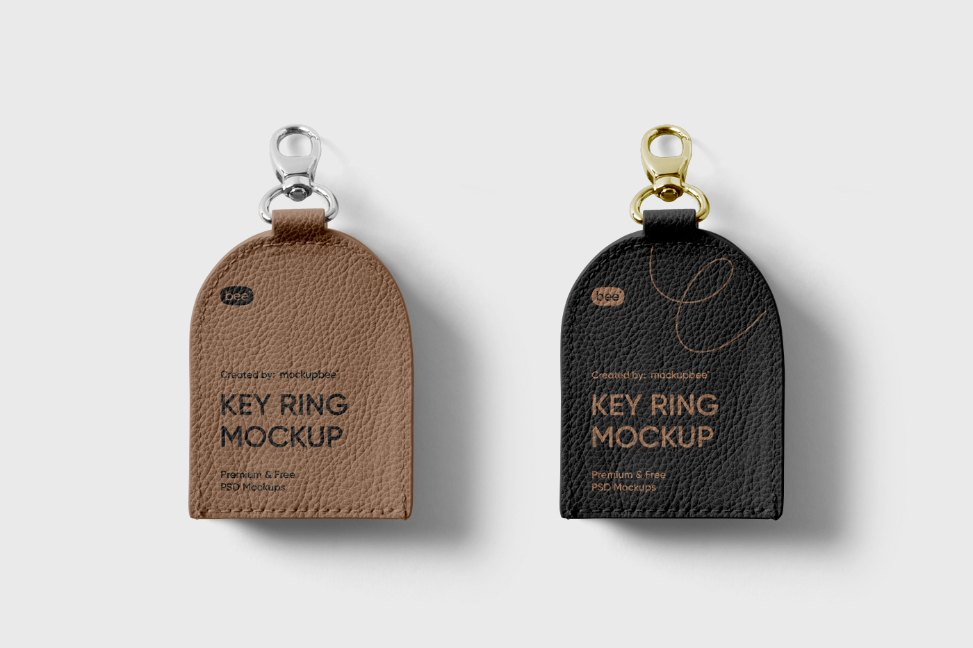 Free Key Ring Mockup mockupbee