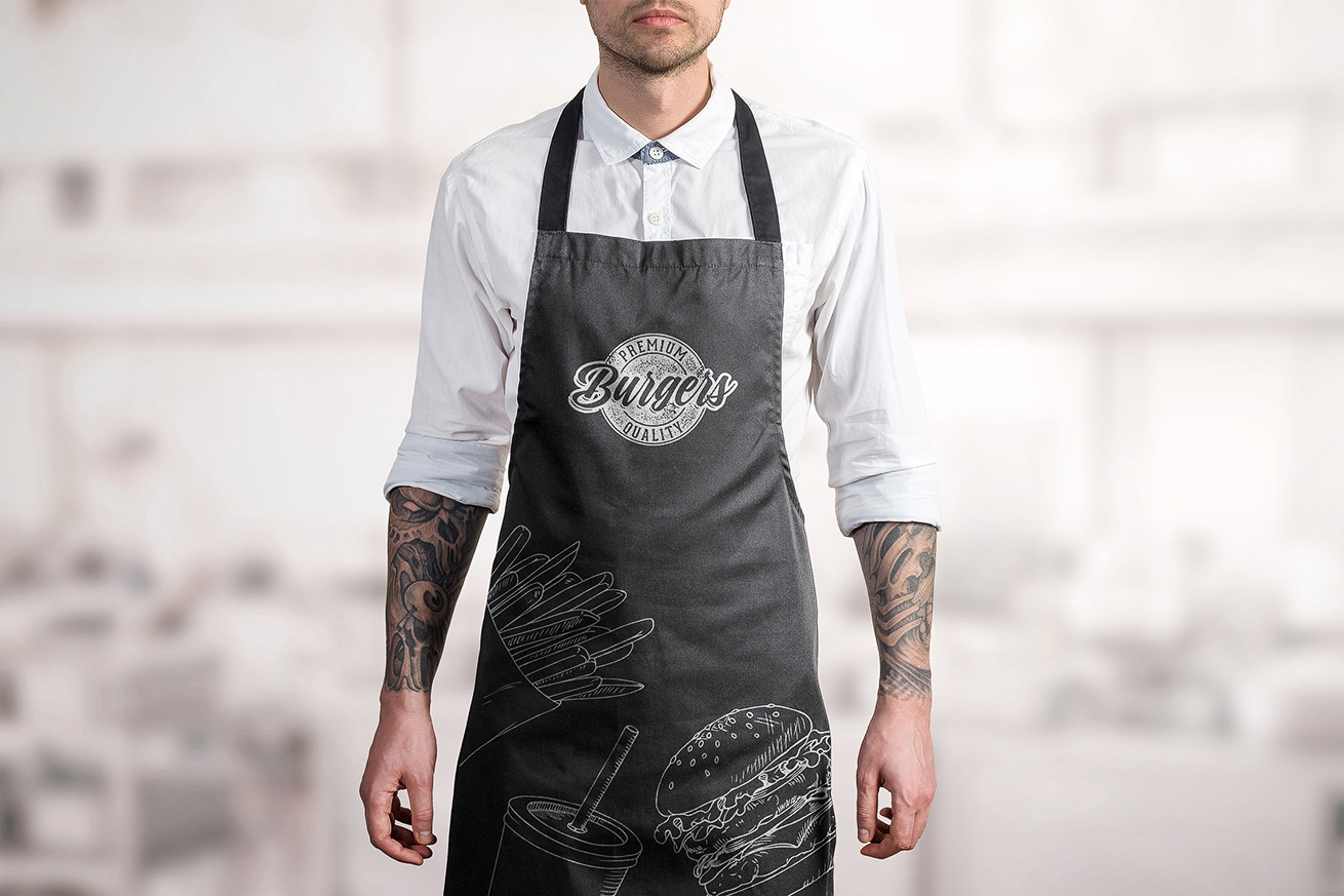 Apron Mock Up mockup