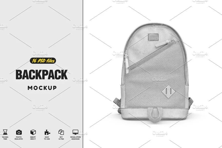 430+ Backpack Mockup Psd PSD PNG Include