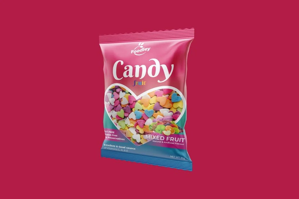 20+ Sweet, Crunchy and Free Candy Packaging Mockups PSD