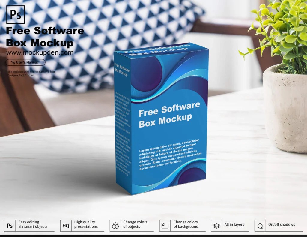 Free 2137+ Software Box Psd Yellowimages Mockups