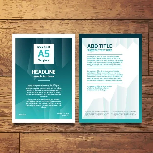 A5 Brochure Mockup 30+ Free Creative A5 Brochure PSD