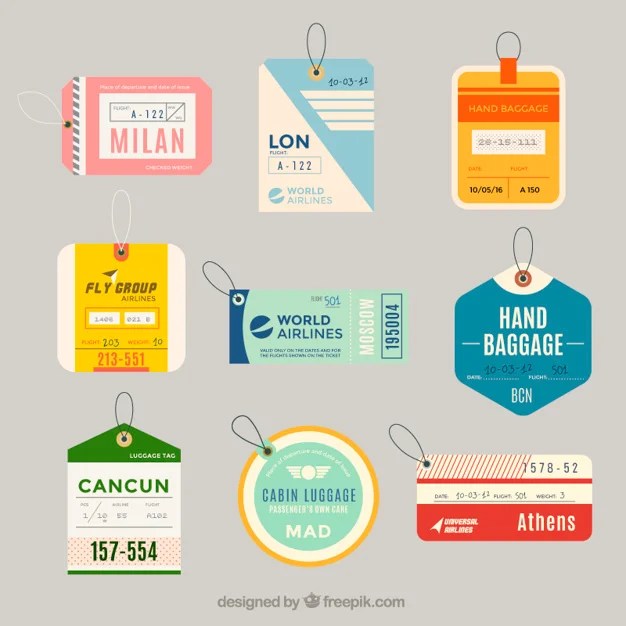 Luggage Tag Mockup 20+ Newly Introduced PSD, Vector Design Concept