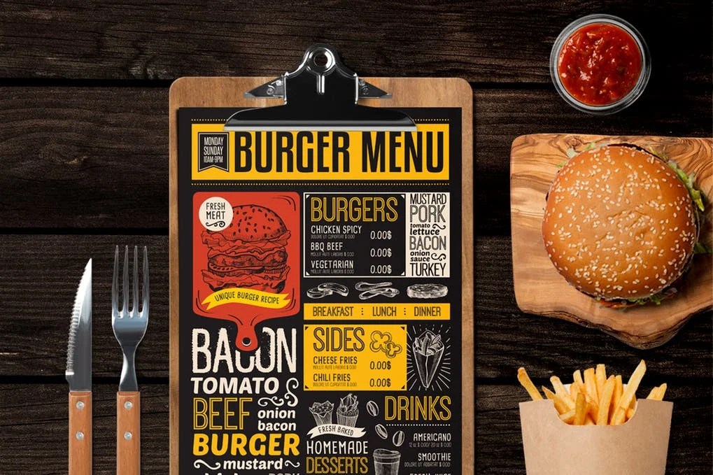 30+ Delicious Burger Box Mockup PSD Templates Design