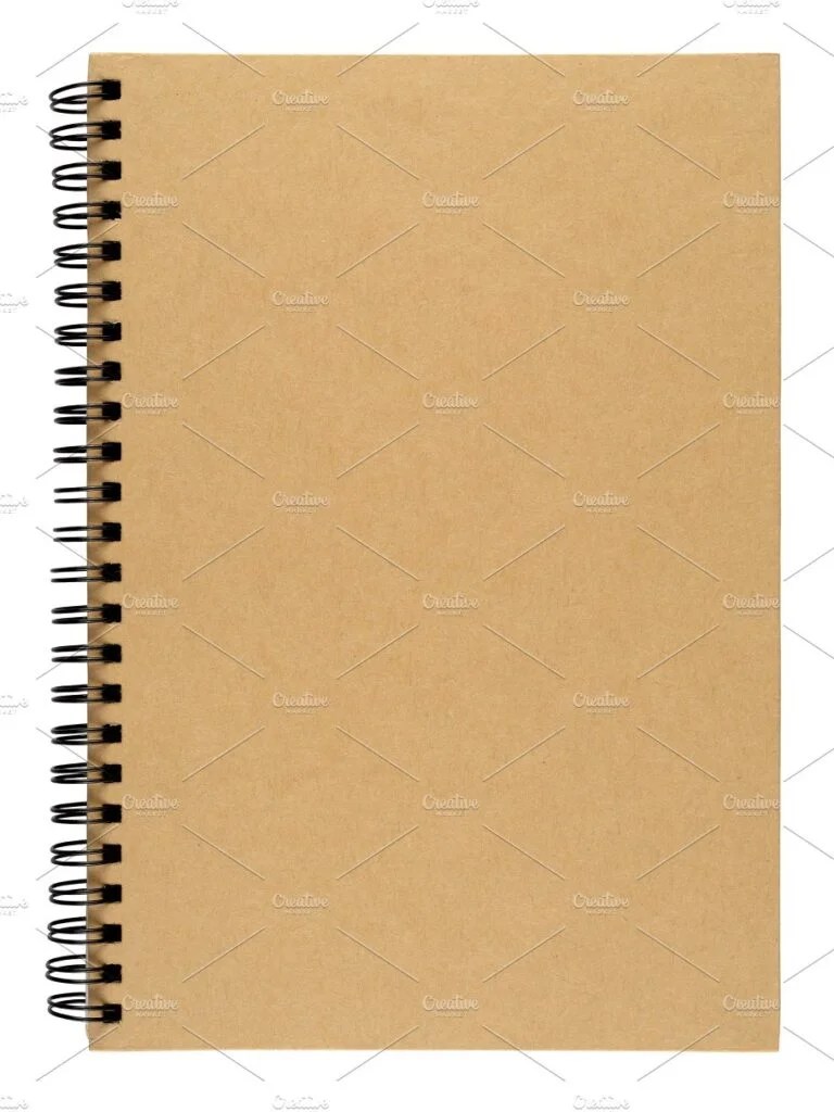 Free Notepad Mockup 21+ Spiral, Plain Notebook PSD Templates