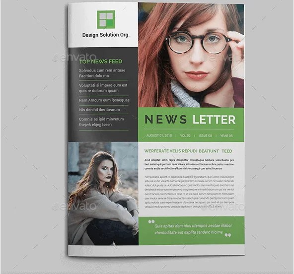 33+New Free Newsletter Mockup Design Concept of 2020