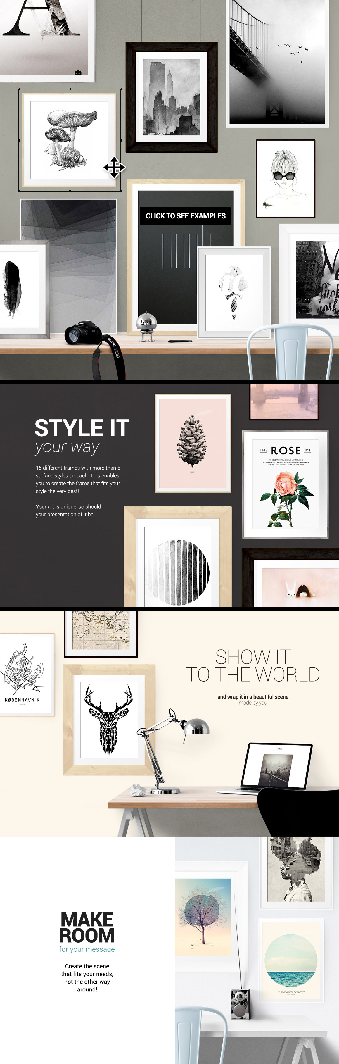 Frame Creator PSD Mockup Editor