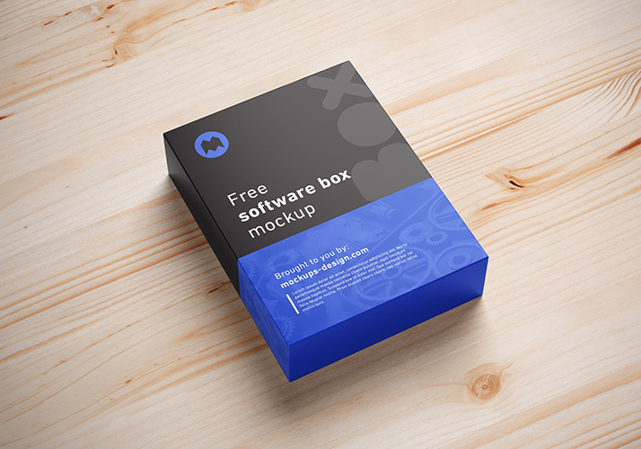 Free software box mockup Mockups Design Free Premium
