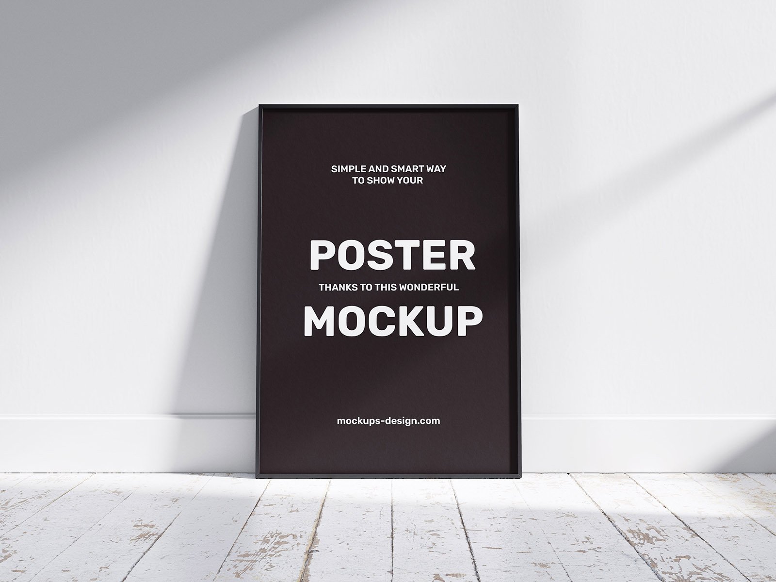 Poster frame mockup LaptrinhX / News