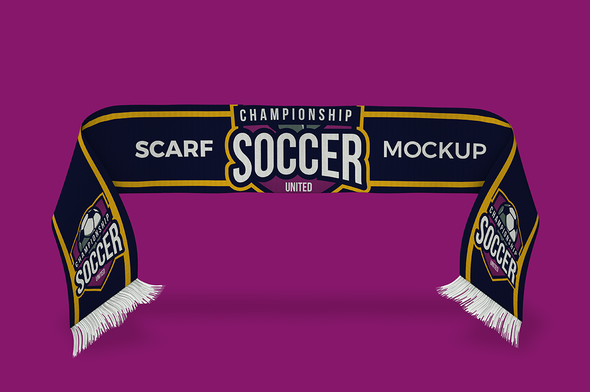 Sports Scarf Mockup Mockupslib