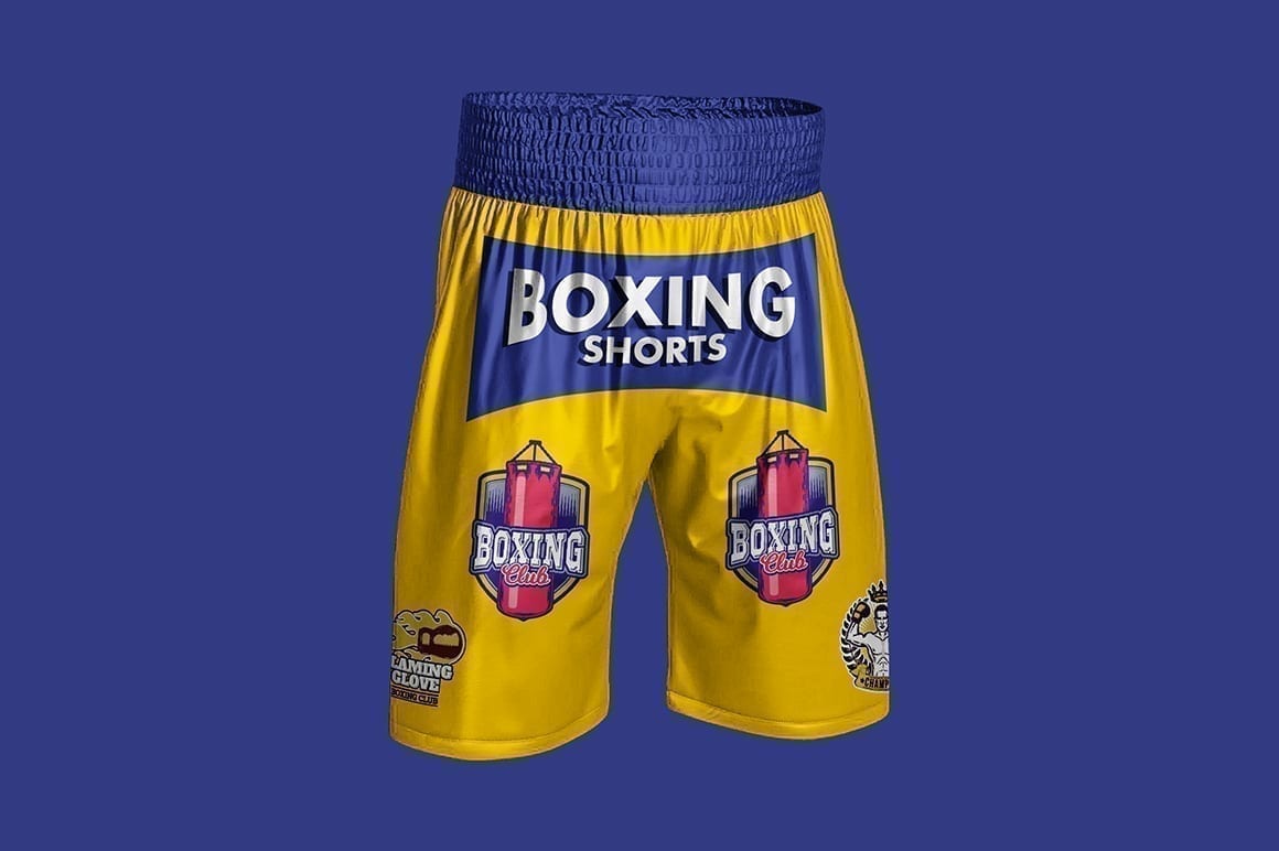 Boxing Shorts Mockup Mockupslib