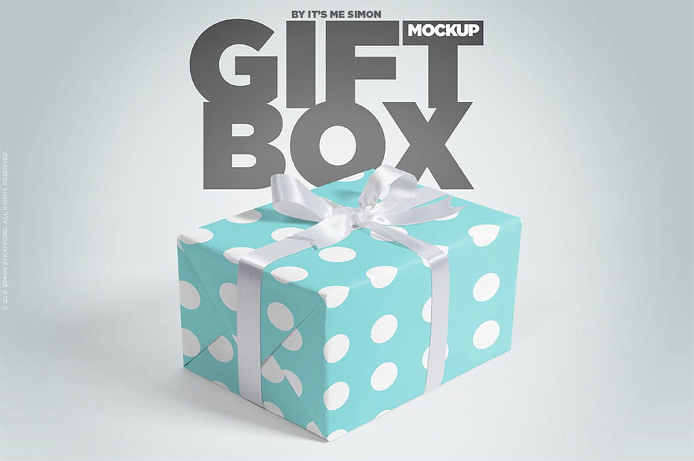 25+ Gift Box Mockup PSD Templates Mockuptree