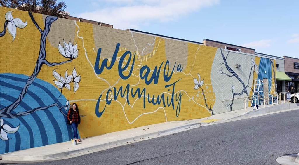 Local Artist Celebrates Culture and Diversity with “We Are a Community