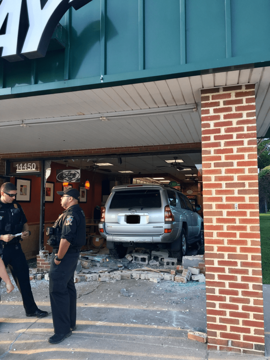 Car Drives Through Subway On Layhill Road (Silver Spring) The MoCo Show