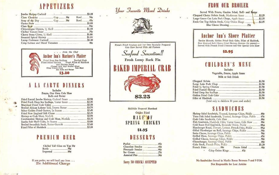 Brief History of Anchor Inn (Wheaton) The MoCo Show