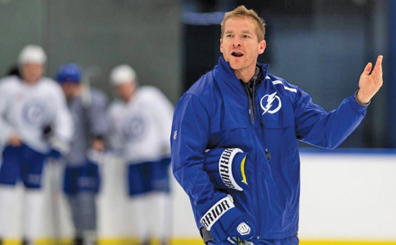 Jeff Halpern, the assistant coach of the Tampa Bay Lightning NHL team