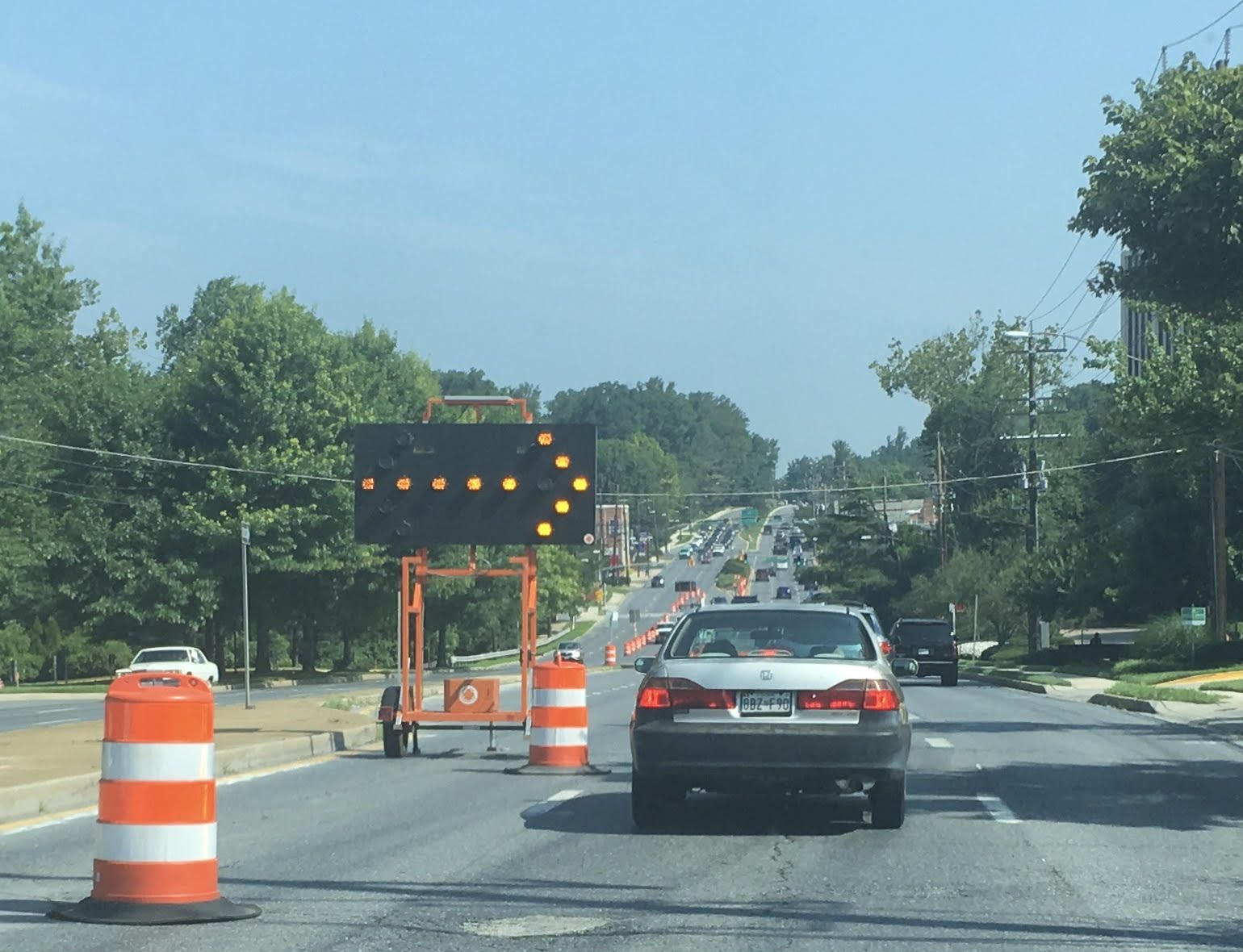 Jones Bridge Road Project Begins in North Chevy Chase The MoCo Show